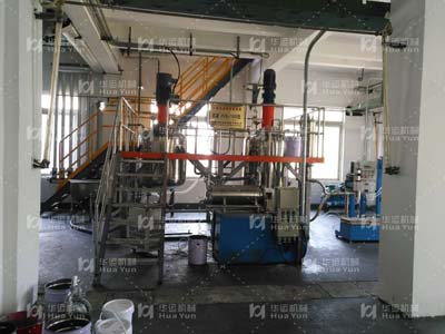 鎮(zhèn)江索普集團醋酸廠HYB-1000型標準涂料設(shè)備